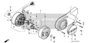 Left Crankcase Cover/ Generator (1)